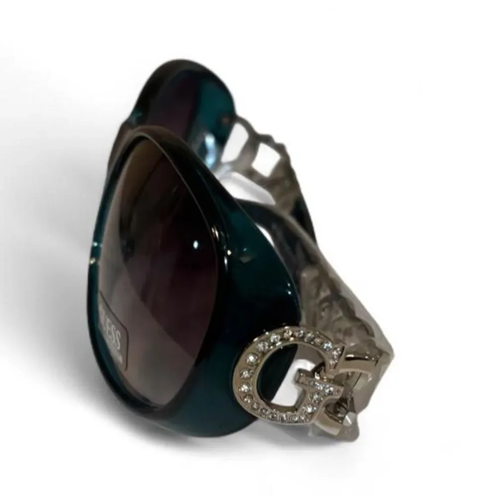 Guess Women's Black and Blue Sunglasses